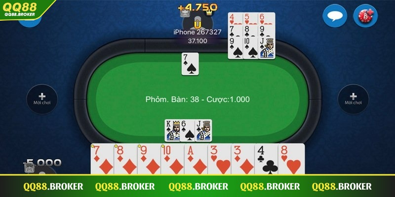 Bài Phỏm online QQ88 luôn có sức hút với game thủ